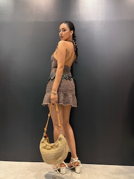 「Desigual（デシグアル）のアイテム」を使った、Desigual 名古屋 STAFFさん（レディース・170cm）の春コーディネート