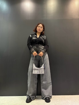 Desigual 名古屋 STAFFさん（レディース・165cm）の秋コーディネート