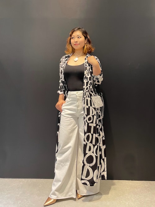 Desigual（デシグアル） ワンピース TRIPOLIJV レタリングプリント