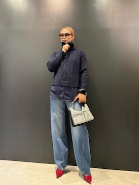 Desigual 名古屋 STAFFさん(レディース・170cm)の秋コーディネート