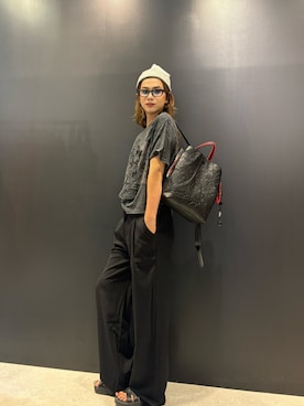 「Desigual（デシグアル）のアイテム」を使った、Desigual 名古屋 STAFFさん（レディース・170cm）の夏コーディネート