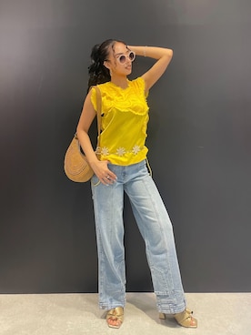 Desigual 名古屋 STAFFさん（レディース・165cm）の夏コーディネート