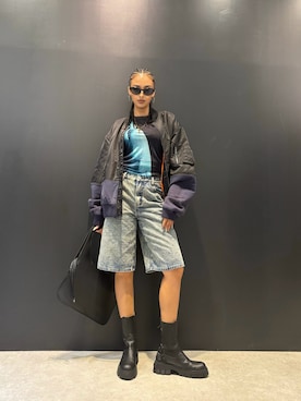 Desigual 名古屋 STAFFさん（レディース・165cm）の秋コーディネート