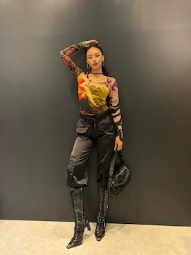 Desigual 名古屋 STAFFさん(レディース・165cm)の秋コーディネート