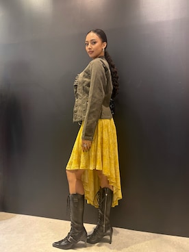 Desigual 名古屋 STAFFさん(レディース・165cm)の春コーディネート