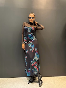 Desigual 名古屋 STAFFさん（レディース・165cm）の秋コーディネート