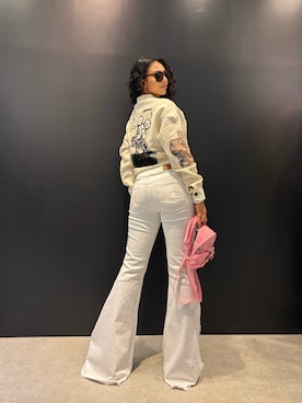 「disney」｜Desigual 名古屋 STAFFさん（レディース・165cm）の秋コーディネート