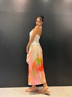 Desigual 名古屋 STAFFさん(レディース・165cm)の夏コーディネート