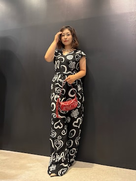 Desigual 名古屋 STAFFさん(レディース・160cm)の夏コーディネート