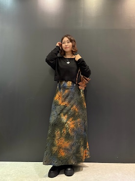 Desigual 名古屋 STAFFさん(レディース・160cm)の秋コーディネート