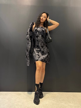 Desigual 名古屋 STAFFさん(レディース・165cm)の秋コーディネート