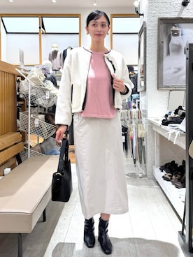 「撥水」｜mahokurumaさん（レディース・172cm）の秋コーディネート