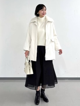 mahokurumaさん(レディース・172cm)の冬コーディネート