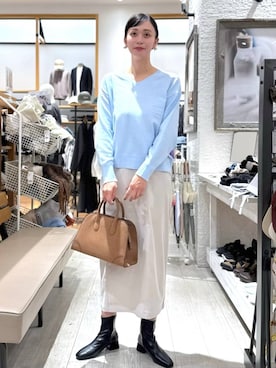 「撥水」｜mahokurumaさん（レディース・172cm）の秋コーディネート