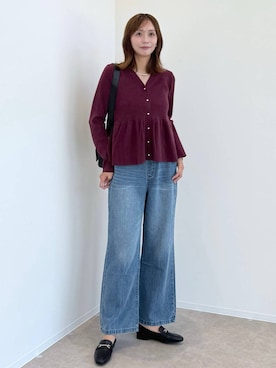 「撥水」｜mahokurumaさん（レディース・172cm）の秋コーディネート