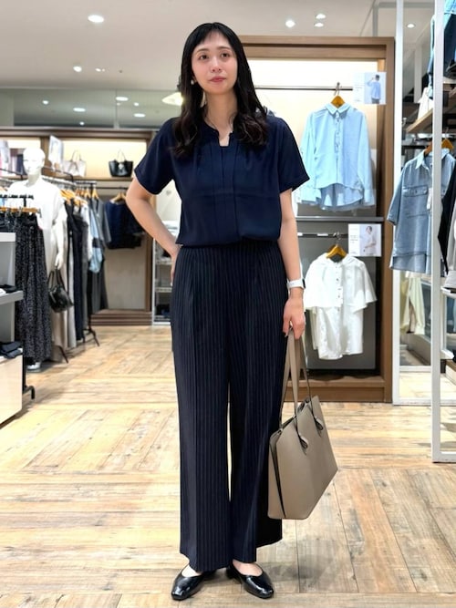 その他 ウツクシルエットプレミアムワイドパンツTall/252439を使った人気