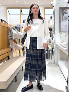 「アイテム（バックパック/リュック）」を使った、mahokurumaさん（レディース・172cm・30代）の秋コーディネート