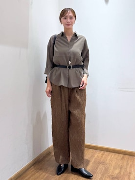 mahokurumaさん(レディース・172cm)の秋コーディネート
