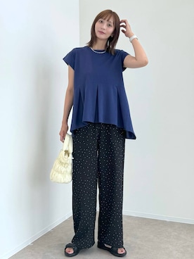 「GLOBAL WORK（グローバルワーク）のアイテム（アクセサリー）」を使った、mahokurumaさん（レディース・172cm）の夏コーディネート