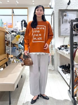 「アイテム（パンプス）」を使った、mahokurumaさん（レディース・172cm）の冬コーディネート