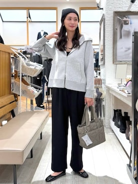 「アイテム（キャミソール）」を使った、mahokurumaさん（レディース・172cm・30代）の秋コーディネート
