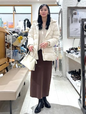 「撥水」｜mahokurumaさん（レディース・172cm）の秋コーディネート