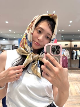 「アイテム（財布/小物）」を使った、mahokurumaさん（レディース・172cm・30代）の夏コーディネート