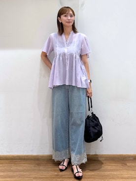 mahokurumaさん（レディース・172cm）の夏コーディネート