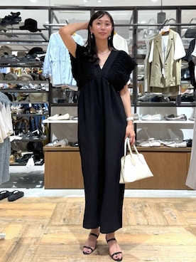 「アイテム（キャミソール）」を使った、mahokurumaさん（レディース・172cm）の夏コーディネート