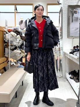 「撥水」｜mahokurumaさん（レディース・172cm）の秋コーディネート