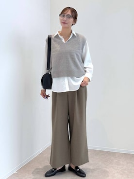 「撥水」｜mahokurumaさん（レディース・172cm）の秋コーディネート