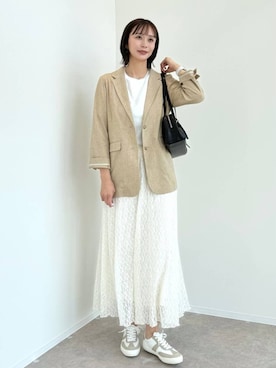 mahokurumaさん（レディース・172cm）の春コーディネート