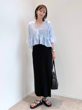 mahokurumaさん(レディース・172cm)の春コーディネート
