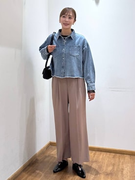 「撥水」｜mahokurumaさん（レディース・172cm）の秋コーディネート