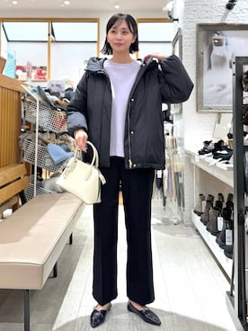 「アイテム（パンプス）」を使った、mahokurumaさん（レディース・172cm・30代）の冬コーディネート