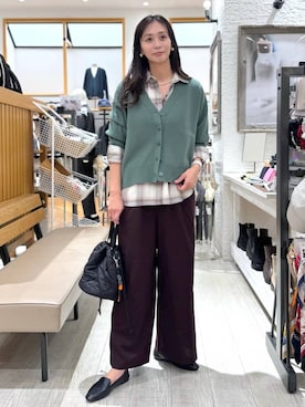 「アイテム（その他シューズ）」を使った、mahokurumaさん（レディース・172cm・30代）の秋コーディネート