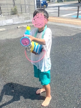mahokurumaさん（キッズ・123cm・30代）の夏コーディネート