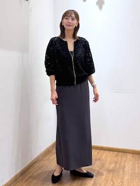 mahokurumaさん（レディース・172cm）の秋コーディネート