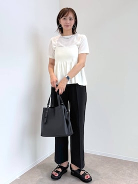 mahokurumaさん（レディース・172cm）の夏コーディネート