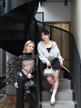 DIESEL（ディーゼル）の「ウィメンズ デニムショートパンツ DE-MALKIA