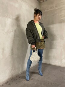DIESEL（ディーゼル）の「レディース ミニスカート ミリタリー