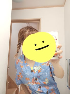「うみ」｜ぱるんさん（レディース・153cm）の夏コーディネート