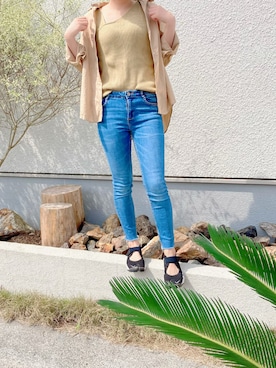 honu11honuさん（レディース・158cm）の春コーディネート