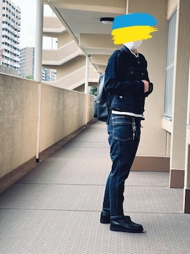 「BEAMS（ビームス）のアイテム（デニムジャケット）」を使った、buuuyurisuさん（レディース・152cm）の春コーディネート