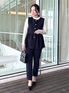 SHINOさん（レディース・164cm）の冬コーディネート