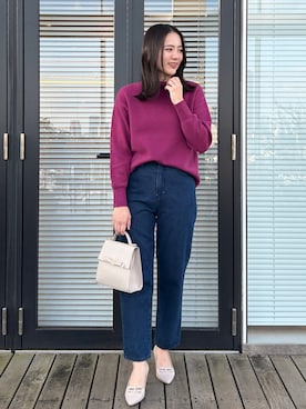 「アイテム（パンプス）」を使った、SHINOさん（レディース・165cm・30代）の冬コーディネート