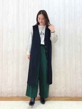 SHINOさん（レディース・165cm）の秋コーディネート