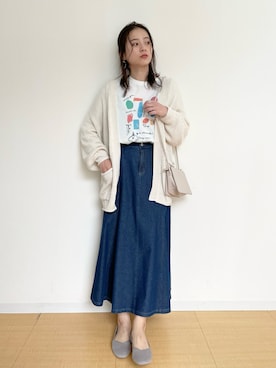 「アイテム（その他シューズ）」を使った、SHINOさん（レディース・164cm・30代）の春コーディネート