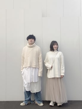 ゆぴぴぴさん（レディース・155cm）の冬コーディネート