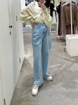 「アイテム（その他シューズ）」を使った、miyuuさん（レディース・155cm）の春コーディネート